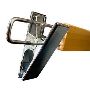 Wholesale Durable Pine Wooden <b>Hangers</b> with Clips <b>For</b> Dresses & Pants Custom Logo Bulk Supply from Vietnam Manufacturer - Product Image 4