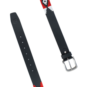 Cinturón de Cuero Polo Hecho a Mano, Moderno, Cosido a Mano, Color Sólido, Hebilla de Latón Personalizada, Alta Calidad, Mejor Compra, Correa de Doma - Product Image 4