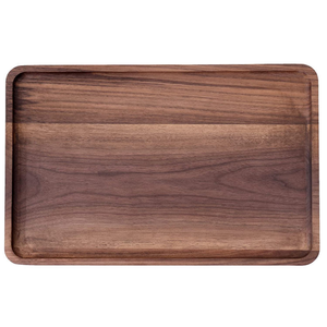 Premium Solid Wood Serving Tray for Restaurant Hotel Home <b>Breakfast</b> Snack Tea and Beverage Presentation - Product Image 2