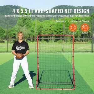 Rete di Rimbalzo PitchBack 4x5.5ft per Allenamento di Baseball e Softball - Product Image 2