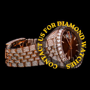 Reloj de Diseño Atractivo con Esfera Redonda de Cristal Azul, Estilo Hip Hop con Incrustaciones de Diamantes Moissanite, Plata de Ley 925, Calidad Estándar - Product Image 4