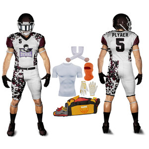 Ensemble d'uniformes de football haut de gamme en matériaux de qualité supérieure, pack sublimé 7V7, maillots d'équipe personnalisés légers et respirants - Product Image 4