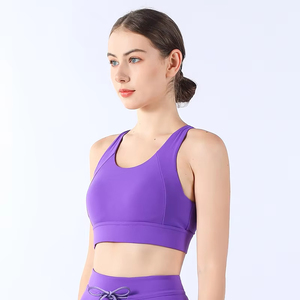 สปอร์ตบราพรีเมียมสำหรับผู้หญิง รองรับการออกกำลังกายหนัก เหมาะสำหรับยิม วิ่ง โยคะ ฟิตเนส สวมใส่สบาย ระบายอากาศได้ดี - Product Image 2