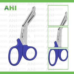 Tijeras Quirúrgicas AHI, Tijeras para Vendajes de Acero Inoxidable, Tijeras para Enfermeras, Suministros de Primeros Auxilios para Paramédicos de Emergencia - Product Image 2