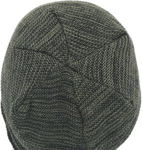 Gorro de Punto Negro Unisex Ajustable con Visera, Estilo Urbano, Gorro de Invierno - Product Image 5
