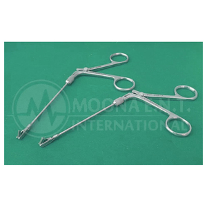 Pinces à mâcher ENT Antrum Back-Biting Punch, lot de 2 pièces, tailles pédiatrique et adulte, instrument chirurgical manuel réutilisable pour ORL - Product Image 2