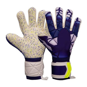 Gants de gardien de but de football professionnels respirants en gros, en caoutchouc de haute qualité, antidérapants et ajustables pour l'entraînement - Product Image 1