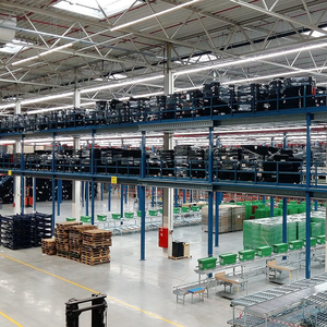 Rayonnage à palettes sélectif industriel, robuste, 5 niveaux, en acier, étagères de stockage, certifié CE, garantie 5 ans - Product Image 4