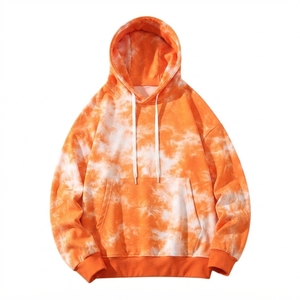 Sudadera con Capucha Tie Dye para Hombre y Mujer, Sudadera Gruesa con Capucha, Marca Privada - Product Image 1
