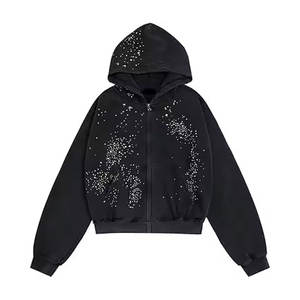Comfortable Breathable Rhinestone <b>Hoodies</b> For Online Sale Rhinestone <b>Hoodies</b> Street Wear Rhinestone <b>Hoodies</b> - Product Image 1