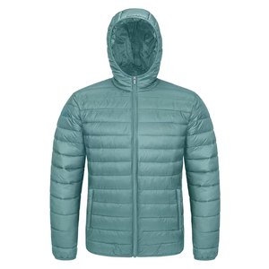 Wholesale Price Outerwear Clothing Manufacturer Lightweight Polyester Filled Casual Winter Coat Windproof Puffer Down <b>Jacket</b> Men - Product Image 3
