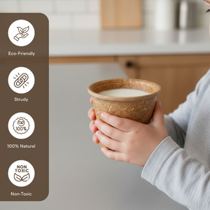 Vaso de Cáscara de Arroz BrandBoost de 250 ml (8.5 oz), Personalizable, Biodegradable, Ayuda a las Nuevas Empresas a Crear una Imagen de Marca Ecológica - Product Image 3