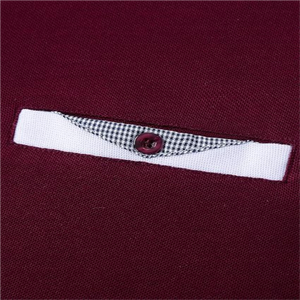 Camisa de Golf Personalizada de Alta Calidad, Tejida, 100% Algodón, con Cuello Tipo Blade, Antiarrugas, con Estampado por Transferencia de Calor, Venta al Por Mayor para Hombre - Product Image 4