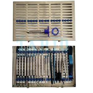 Nuevo Kit de Instrumentos de Cirugía General con Certificación CE, Cassette Manual de Metal, Marca Personalizada AI-878, Clase I, Tamaño Personalizado - Product Image 5