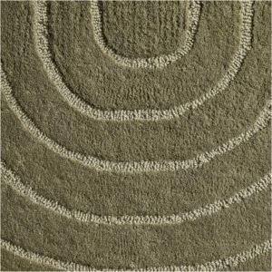 พรมขนสัตว์ทอมือคุณภาพสูงทันสมัย ดีไซน์เรขาคณิต เป็นมิตรกับสิ่งแวดล้อม สำหรับห้องนั่งเล่น ซักได้ แบบขนตัดเป็นวง - Product Image 2