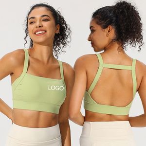 Soutien-gorge de sport pour femmes, maintien moyen, en spandex et nylon, soutien-gorge de sport professionnel de haute qualité - Product Image 4