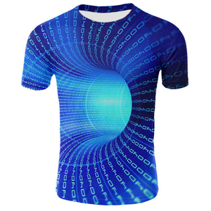 T-shirt de sport pour homme en coton respirant et écologique, personnalisable par sublimation, à séchage rapide, idéal pour la course à pied et la gym, vente en gros - Product Image 2