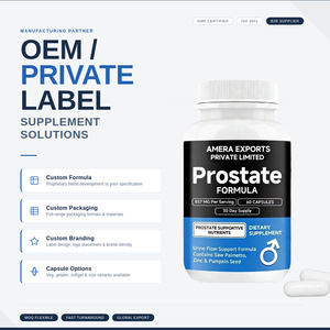 Cápsulas de Fórmula para la Salud de la Próstata para Hombres con Ingredientes Herbales y Nutricionales - Product Image 3