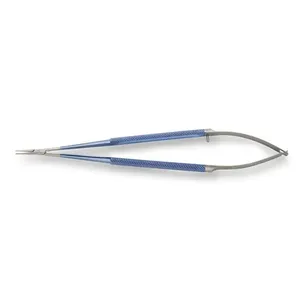Portaagujas Castroviejo de Mandíbula Fina, Instrumento Quirúrgico de Sutura para el Manejo Preciso de Agujas en Oftalmología y Cirugía Reconstructiva - Product Image 5