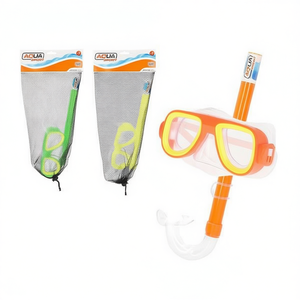 Máscara de Buceo Junior con Snorkel y Bolsa de Red, Juego de 3 Piezas - Product Image 2