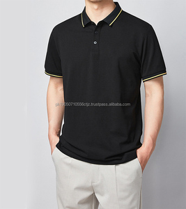 Jersey sólido de manga corta para camiseta Hombre Casual Summer Regular Fit 100% Algodón - Product Image 2