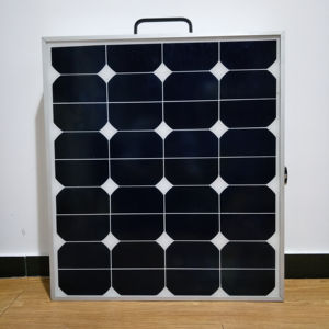 Paneles solares plegables tipo maletín al por mayor de 100W, 150W, 200W, 250W, 300W, 350W, 400W con controlador de carga integrado y asa de transporte - Product Image 4