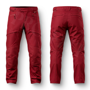 Customized Printed Own Logo Design Motorcycle Riding Pants Slim Fit Biker Pants Durable Protective Riding Trousers Outdoor Wear - Product Image 6