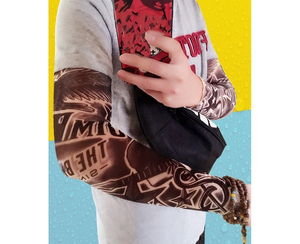 Manchon de cyclisme avec motif dragon et tribal, impression par sublimation, protection anti-UV pour adultes, unisexe - Product Image 4