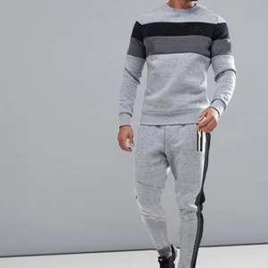 Conjunto Deportivo de Dos Piezas para Hombre, Chaqueta y Pantalones, con Logotipo Bordado Personalizado - Product Image 1