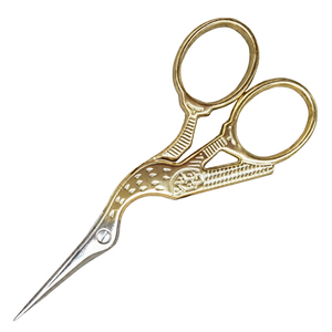 Professional Gold High Quality Stork <b>Cuticle</b> <b>Scissors</b> Stainless Steel Fine Point Precision Nail <b>Cuticle</b> Trimming Beauty Tool OEM - Product Image 6
