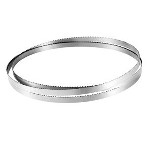 Lama per Sega a Nastro in Acciaio al Carbonio SK5 4 TPI, 150 Pollici, 0,75 Pollici, 18 HRC, Denti Affilati Temprati, Lama Bimetallica ad Alta Resistenza - Product Image 1