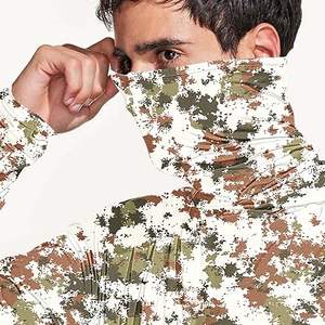 Chemises de chasse à manches longues de haute qualité pour hommes avec capuche et buff - Product Image 4