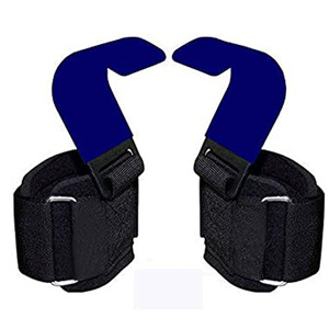Ganchos y Correas Ajustables de Alta Resistencia para Levantamiento de Pesas, Soporte para Peso Muerto y Entrenamiento en Gimnasio - Material de Neopreno/Nylon - Product Image 2