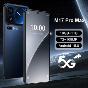 สมาร์ทโฟน M17 Pro 7.3 นิ้ว 5G จากโรงงานโดยตรง หน่วยความจำ 16GB+1TB หน่วยประมวลผล 10 คอร์ ระบบจดจำใบหน้า หน้าจอ HD - Product Image 3