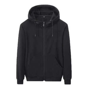 Sweat à capuche zippé décontracté pour homme, doux et confortable, vêtement de mode quotidien - Product Image 5