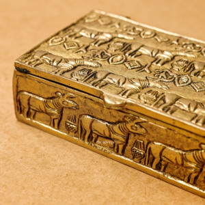 Caja de almacenamiento decorativa de artesanía india Mohenjo Daro, regalo espiritual para el hogar para regalo espiritual - Product Image 2