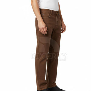 Pantalones Vaqueros de Hombre para Otoño/Invierno, Estilo Nuevo, para Uso en Exteriores, con Botones, Lavados, de la Mejor Calidad, Color Sólido, a Precio Económico - Product Image 3