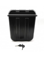 Boîte de rangement de qualité supérieure noire pour moto de tourisme Meteor Classic Hunter New Bullet 350 KXA00076 à vendre