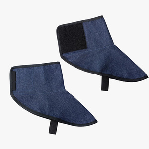 Salopette de soudage en jean anti-coupure robuste, résistante à la chaleur et à l'abrasion, imperméable, anti-rayonnement, certifiée CE pour la sécurité du soudage - Product Image 3