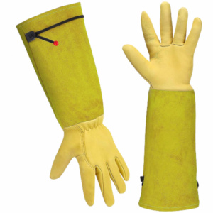 Gants de travail en cuir pleine fleur et croûte de cuir de vachette de haute qualité, certifiés CE, pour soudage TIG, ignifuges, antistatiques, avec manchette de sécurité - Product Image 2
