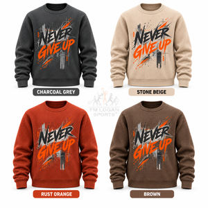 เสื้อยืดคอกลมแขนยาวผ้าวาฟเฟิลสำหรับผู้ชาย ผ้าฝ้าย 100% ทรงโอเวอร์ไซส์ สวมใส่สบาย ไม่ยับ แห้งเร็ว ระบายอากาศได้ดี - Product Image 5