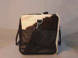 Sac de voyage en cuir véritable de vachette, léger, grande capacité, fait main, style vintage, pour la nuit - Product Image 2