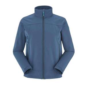 Chaqueta Cortavientos Unisex con Capucha, Color Verde Oscuro, Cierre de Cremallera, Estilo Casual, para Invierno, Carcasa de Poliéster Sólido - Product Image 3