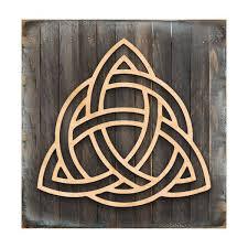 Decoración de Pared de Madera con Nudo Celta Hecho a Mano, Arte Decorativo de Madera para Colgar en Casa u Oficina - Product Image 4