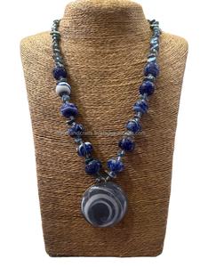 Acheter en gros résine grand pendentif collier bijoux vintage bijoux classiques bijoux en pierres précieuses - Product Image 4