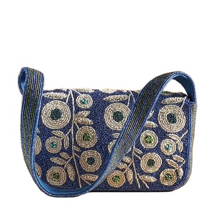 New Western Stylish Multipurpose <b>Storage</b> Bags Handcrafted Aztec Multi Color <b>Tooled</b> Leather Beaded Strap Tassel Crossbody Bags - Product Image 1
