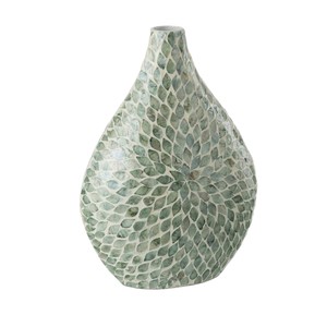 Premium Shell <b>Mosaic</b> Mother of Pearl <b>Vase</b> for Interior Design Projects - Product Image 1
