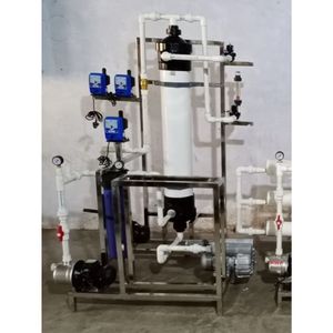 Sistema de Ultrafiltración (UF) AQUASHAKTI ASWS-UF 2000 LPH, Planta de Tratamiento de Agua Industrial, Rodamiento de Motor, Capacidad de 2 M³/h - Product Image 2