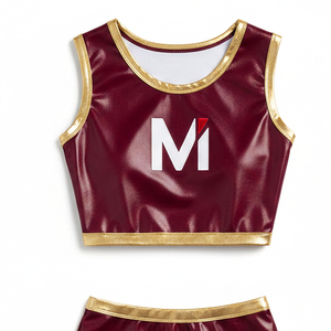 Uniforme de Animadora Moderno con Diseño Elegante y Sensación Premium, Personalización de Marca Disponible para Organizaciones Globales de Animadoras - Product Image 3