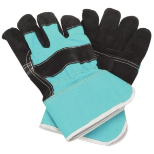 ถุงมือหนังวัวแท้คุณภาพสูง ทนทาน ป้องกันการสั่นสะเทือน สำหรับงานอุตสาหกรรม พื้นผิวเรียบ ป้องกันมือ - Product Image 2